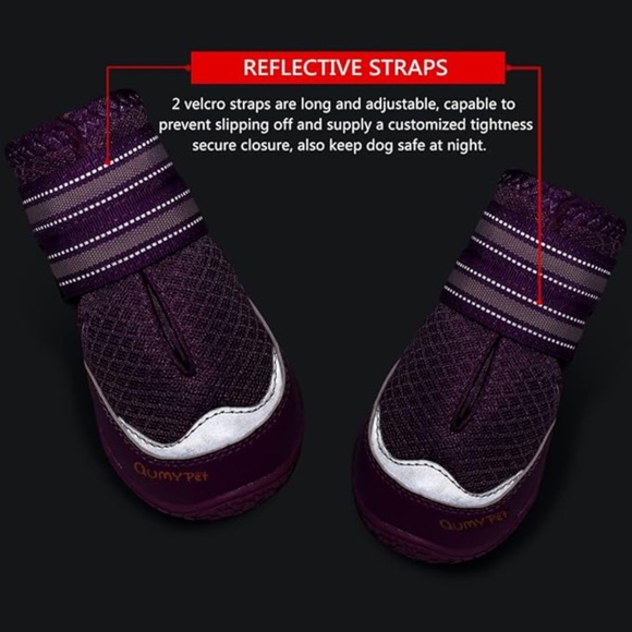 Dog Mesh Breathable Nonslip Walking Shoes - Boots - Picture 3 of 6